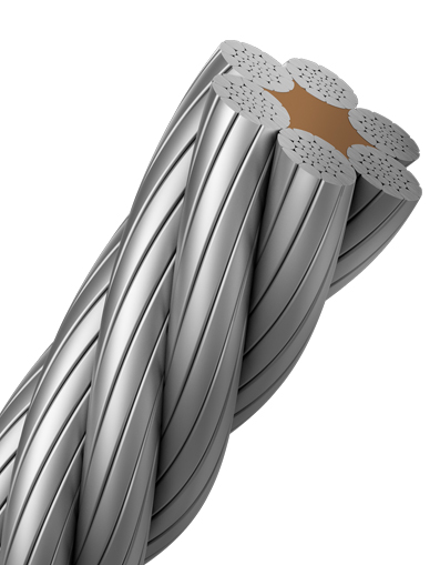 Fishing rope 6x26WS compacted 20мм
