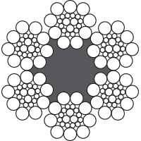 6x22 (9/12-Δ)FS+Fibre core