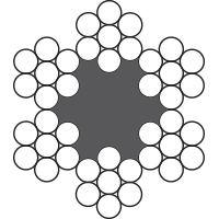 6x7 + Fibre Core